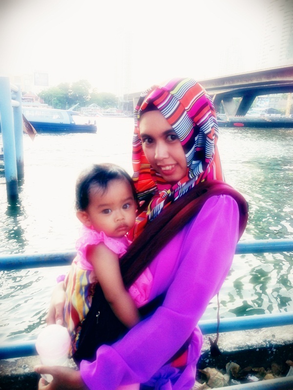 Lagi nungguin ferry menuju ke Asiatique