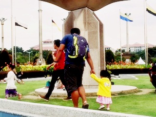 Taman cantik Putra Jaya