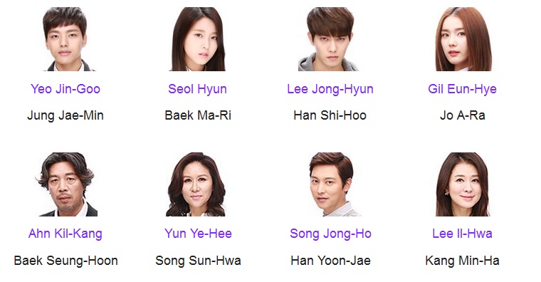 Cast DRAKOR Orange Marmalade