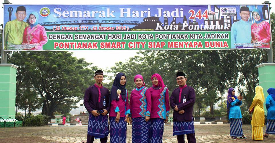 Eksis dulu di Harjad Kota Pontianak :D