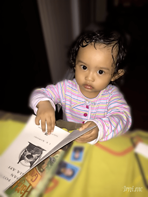 Si K yang sekarang bisa minta dibacain cerita :D