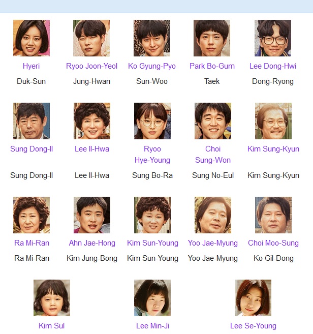 Cast yang pemaen remajanya rata-rata hampir aku gak kenal kecuali Park Bo Gum yang pernah aku tonton di Hello Monster - I Remember You